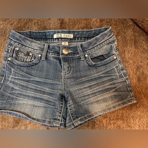 ICO Jeans Women's Blue Jean Shorts